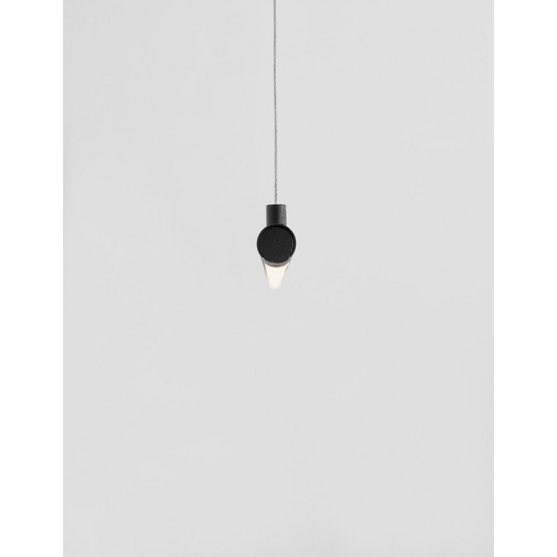 Lampa Wisząca LED Czarna 120cm - Minimalistyczny Design | Decolab24