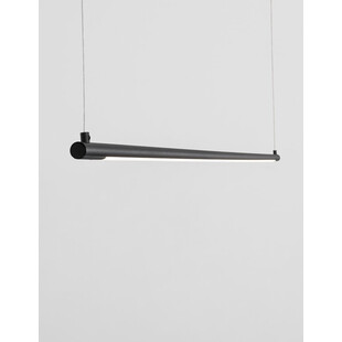 Lampa Wisząca LED Czarna 120cm - Minimalistyczny Design | Decolab24