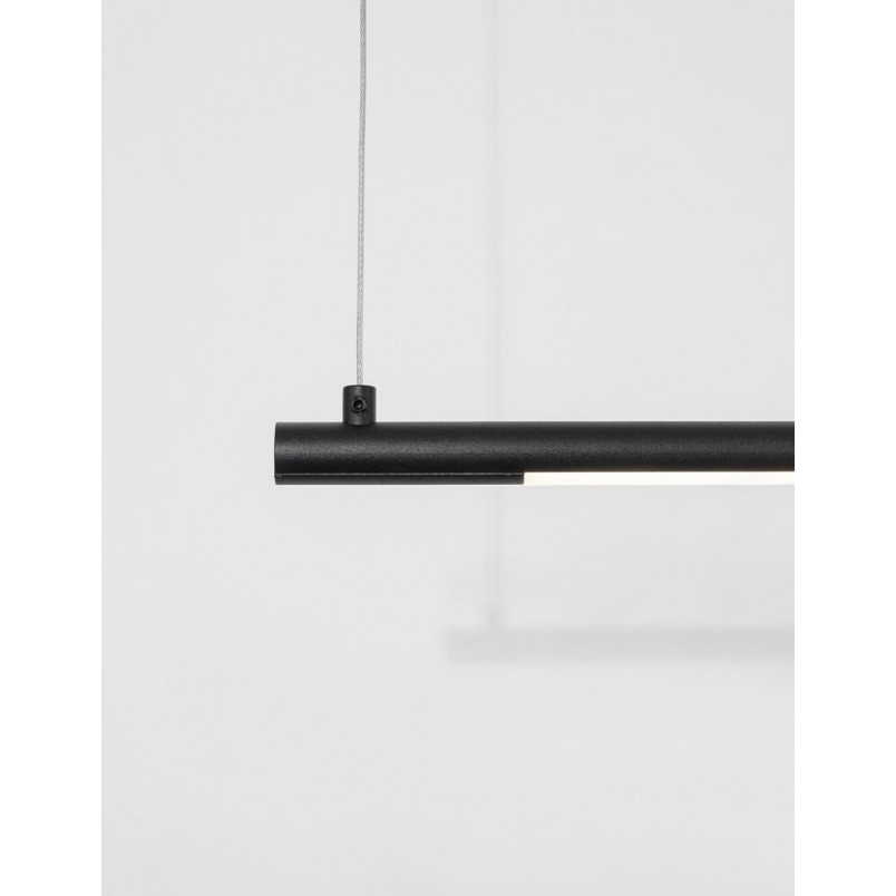 Lampa Wisząca LED Czarna 120cm - Minimalistyczny Design | Decolab24