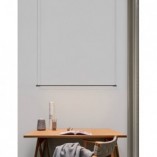 Lampa Wisząca LED Czarna 120cm - Minimalistyczny Design | Decolab24