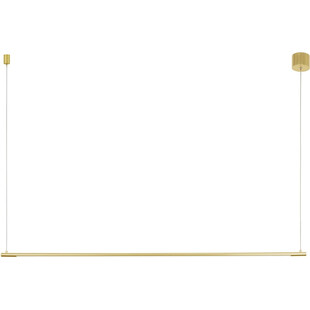 Lampa Wisząca Glamour Terral LED 120cm - Mosiądz | Decolab24