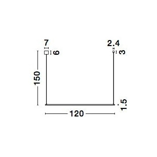 Lampa Wisząca Glamour Terral LED 120cm - Mosiądz | Decolab24