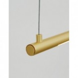 Lampa Wisząca Glamour Terral LED 120cm - Mosiądz | Decolab24