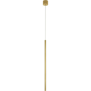 Lampa wisząca tuba glamour mosiądz | Terral LED - Decolab24