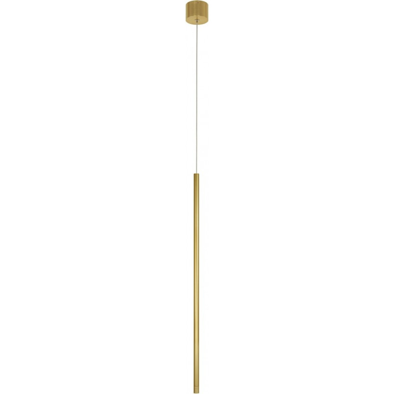 Lampa wisząca tuba glamour mosiądz | Terral LED - Decolab24