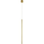 Lampa wisząca tuba glamour mosiądz | Terral LED - Decolab24