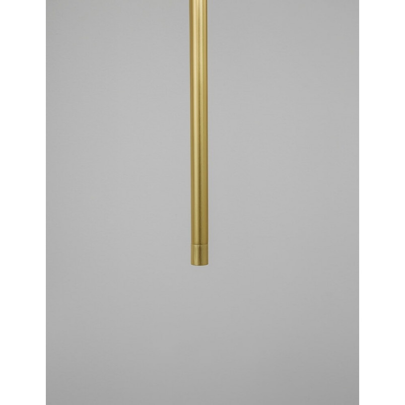 Lampa wisząca tuba glamour mosiądz | Terral LED - Decolab24