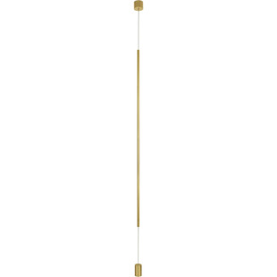 Lampa Wisząca Mosiądz Glamour | Terral LED 300cm