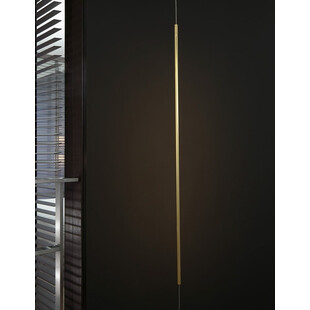 Lampa Wisząca Mosiądz Glamour | Terral LED 300cm