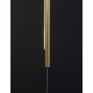 Lampa Wisząca Mosiądz Glamour | Terral LED 300cm