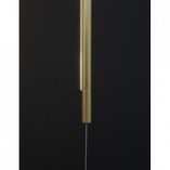 Lampa Wisząca Mosiądz Glamour | Terral LED 300cm