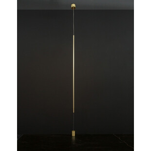 Lampa Wisząca Mosiądz Glamour | Terral LED 300cm