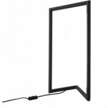 Lampa stołowa minimalistyczna Simon LED czarna | Decolab24