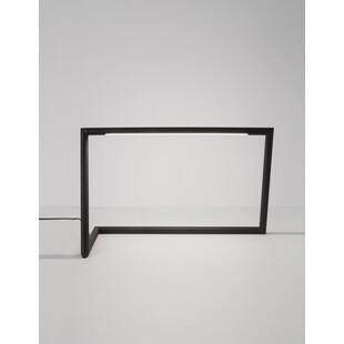 Lampa stołowa minimalistyczna Simon LED czarna | Decolab24