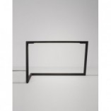 Lampa stołowa minimalistyczna Simon LED czarna | Decolab24