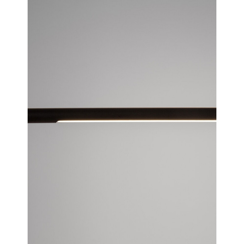 Lampa stołowa minimalistyczna Simon LED czarna | Decolab24