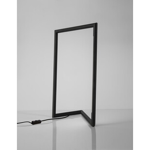 Lampa stołowa minimalistyczna Simon LED czarna | Decolab24