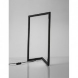 Lampa stołowa minimalistyczna Simon LED czarna | Decolab24