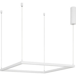Lampa wisząca LED kwadrat Natan - Nowoczesny design | Decolab24