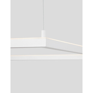 Lampa wisząca LED kwadrat Natan - Nowoczesny design | Decolab24