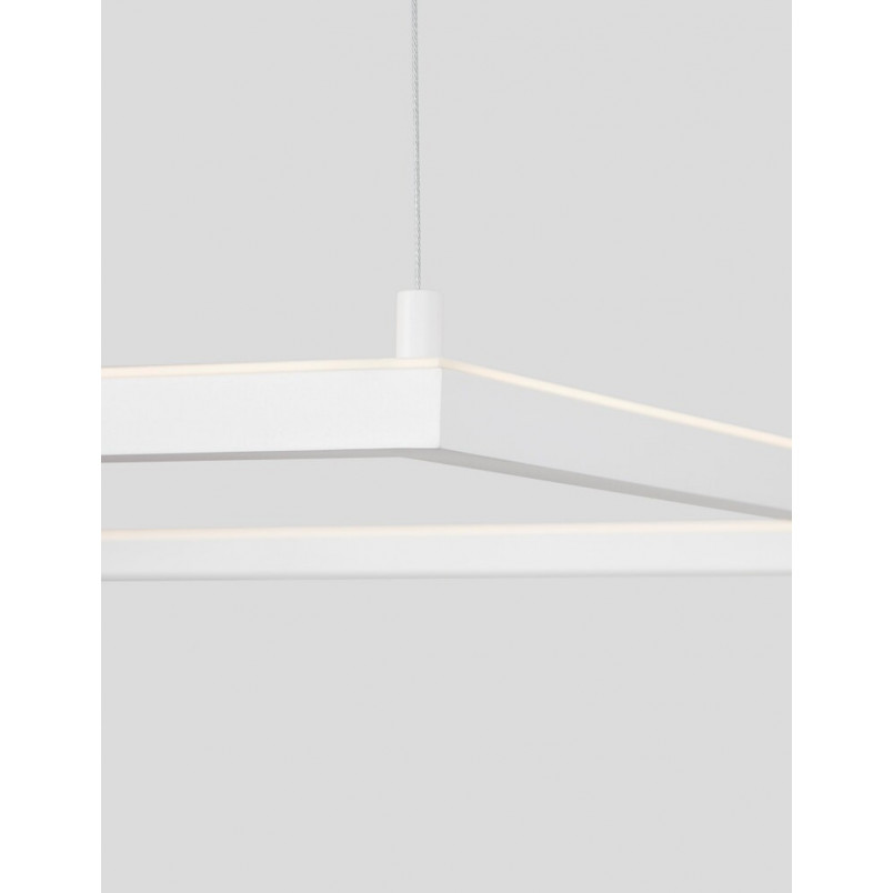 Lampa wisząca LED kwadrat Natan - Nowoczesny design | Decolab24