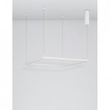 Lampa wisząca LED kwadrat Natan - Nowoczesny design | Decolab24