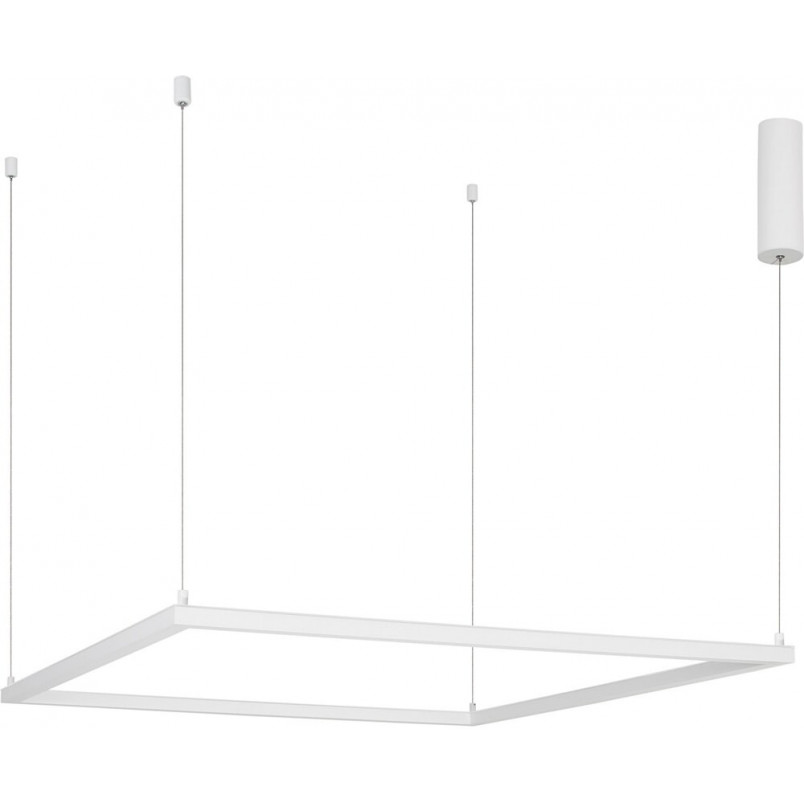 Lampa wisząca kwadratowa Natan LED 100cm - Nowoczesne oświetlenie