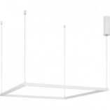Lampa wisząca kwadratowa Natan LED 100cm - Nowoczesne oświetlenie