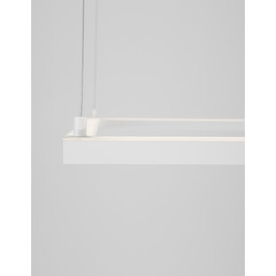 Lampa wisząca kwadratowa Natan LED 100cm - Nowoczesne oświetlenie