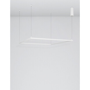 Lampa wisząca kwadratowa Natan LED 100cm - Nowoczesne oświetlenie