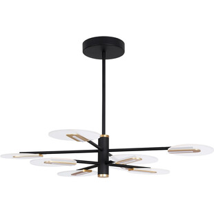 Lampa sufitowa nowoczesna Tengio 89 LED czarny/złoty