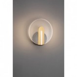 Kinkiet Okrągły Modern Tengio LED Czarny/Złoty | Decolab24