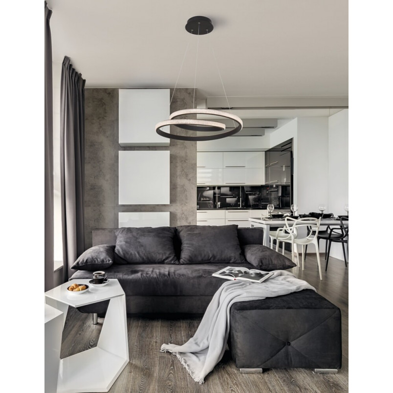 Lampa wisząca glamour Grosse LED | Elegancki design