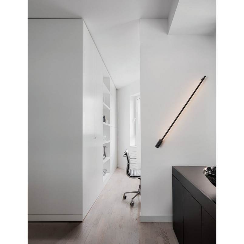 Kinkiet LED Spiros 120cm Czarny - Decolab24