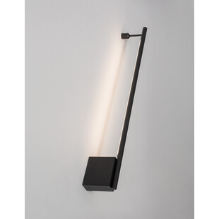 Kinkiet LED Spiros 60cm Czarny - Minimalistyczny Design | Decolab24