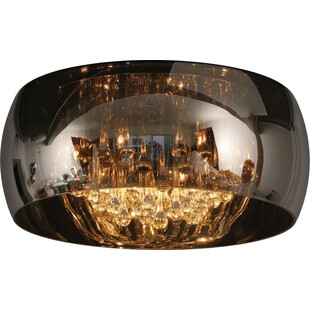 Plafon sufitowy glamour z kryształkami Pearl 50 Chrom marki Lucide
