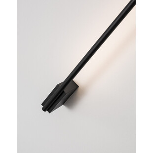 Kinkiet LED Spiros 60cm Czarny - Minimalistyczny Design | Decolab24