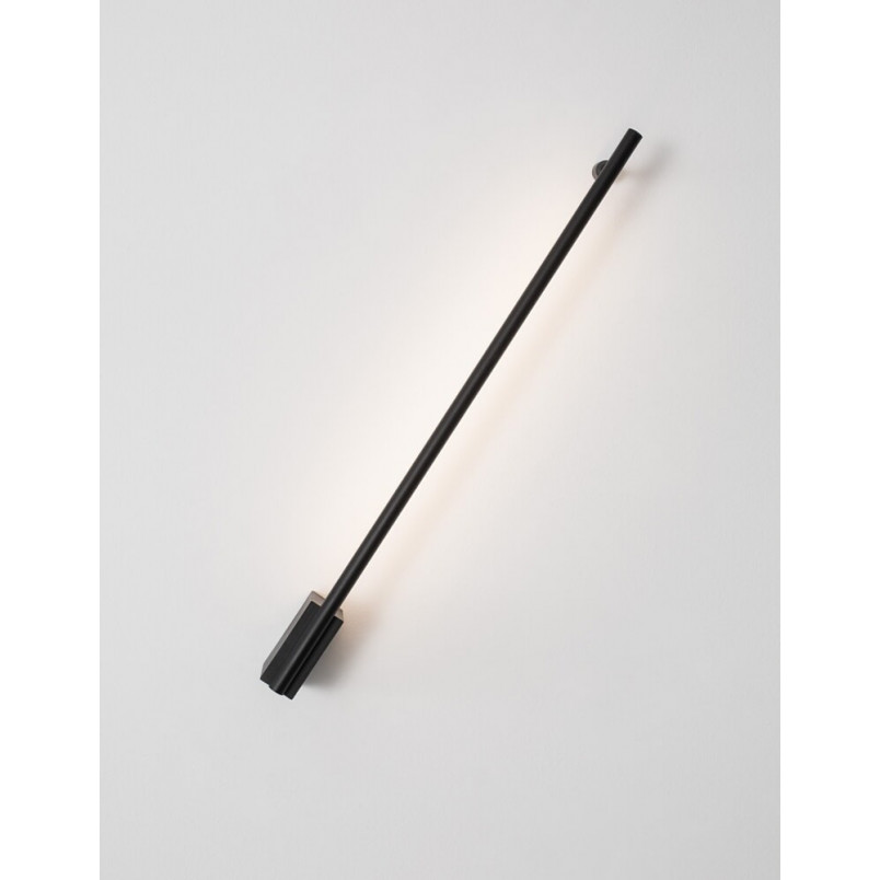 Kinkiet LED Spiros 60cm Czarny - Minimalistyczny Design | Decolab24