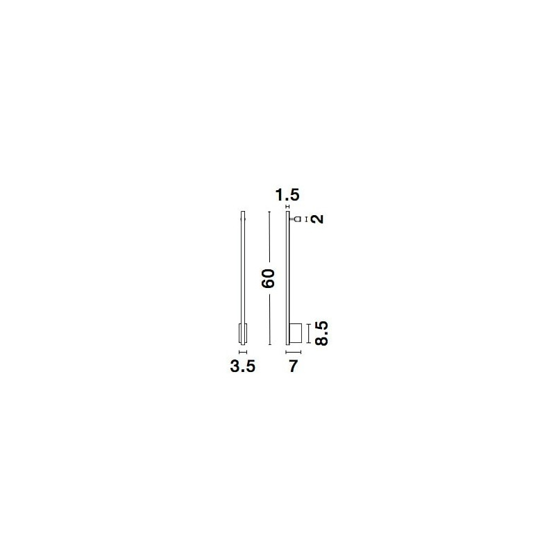 Kinkiet LED Spiros II - Minimalistyczny Design | Decolab24