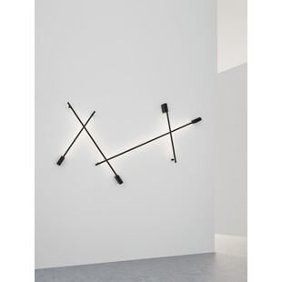Kinkiet LED Spiros II 120cm Czarny - Minimalizm i Design