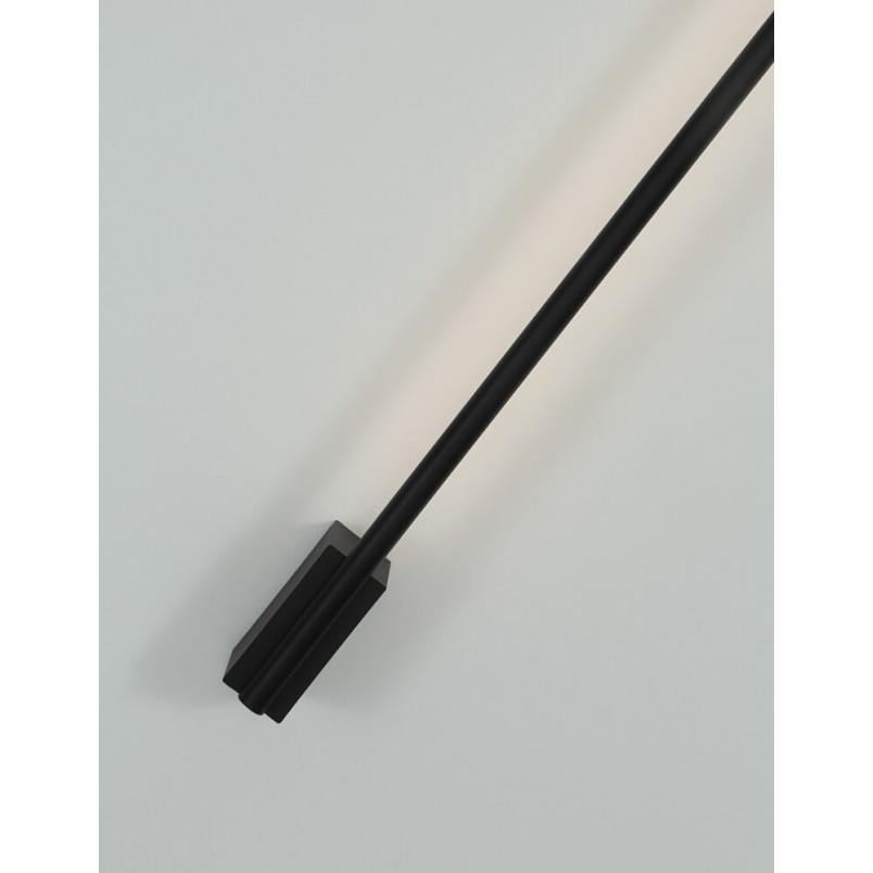 Kinkiet LED Spiros II 120cm Czarny - Minimalizm i Design