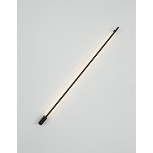 Kinkiet LED Spiros II 120cm Czarny - Minimalizm i Design