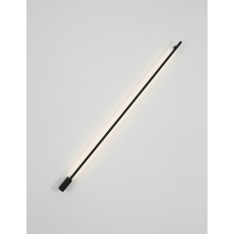Kinkiet LED Spiros II 120cm Czarny - Minimalizm i Design