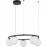 Lampa wisząca Pauline LED - czarno-białe kule | Decolab24