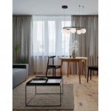 Lampa wisząca Pauline LED - czarno-białe kule | Decolab24