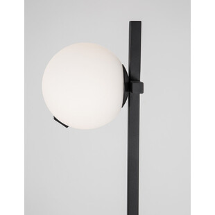 Lampa podłogowa szklana kula Pauline LED | Decolab24