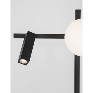 Lampa podłogowa szklana kula Pauline LED | Decolab24