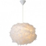 Lampa wisząca Goosy Soft - nowoczesny design, biały kolor | Lucide