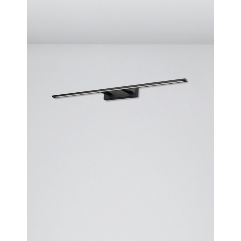 Kinkiet łazienkowy LED Viano 96cm czarny - Decolab24