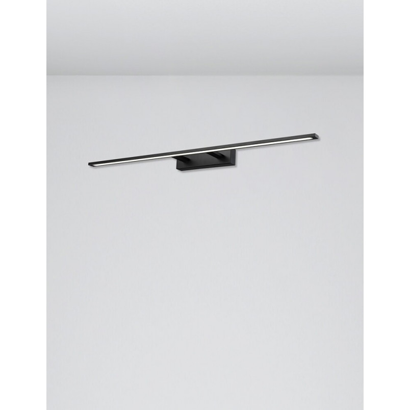 Kinkiet łazienkowy LED Viano 96cm czarny - Decolab24